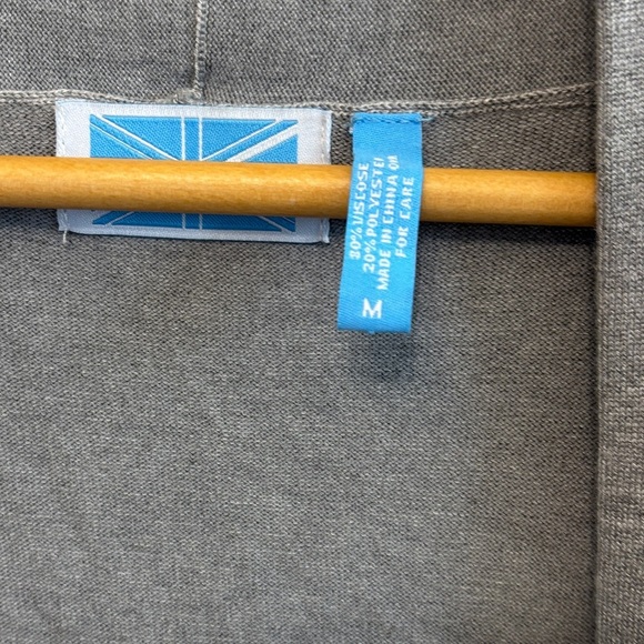 Survival Gray Sleeveless Cardigan - Picture 3 of 3